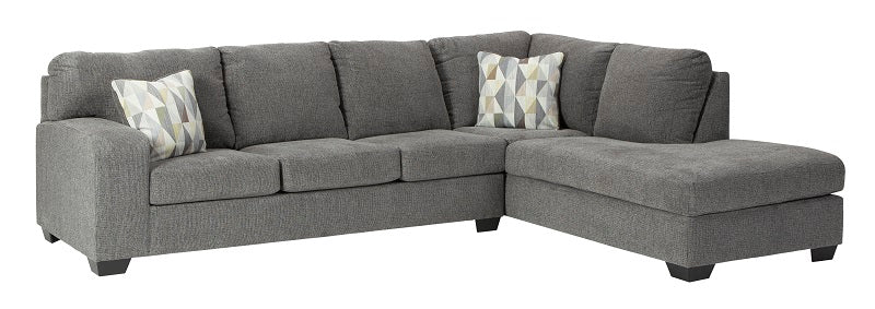 Ashley Dalhart Charcoal 2-Piece Sectional with Chaise