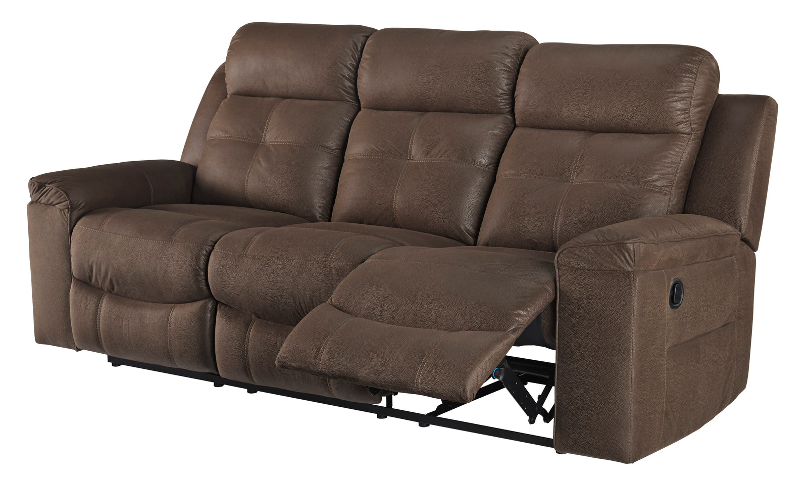 Rent To Own Ashley JesoloCoffee Reclining Sofa & Recliner