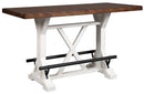 Ashley Valebeck Counter Height Dining Table & 4 Stools