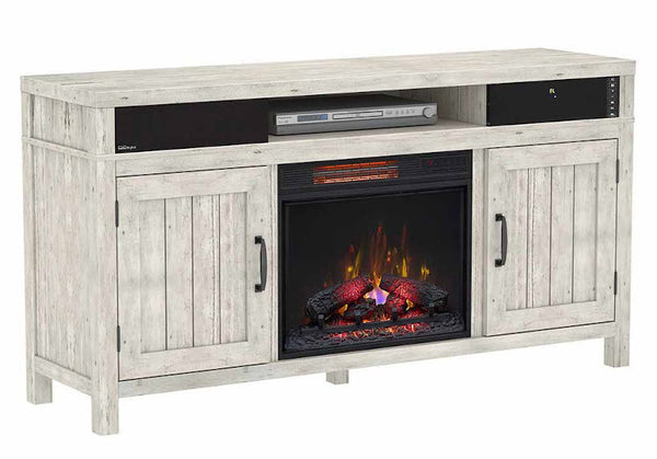 Twin Star Melissa 63" TV Stand with Fireplace