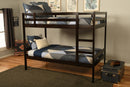 Kodiak Sydney Twin-Twin Java Bunkbeds