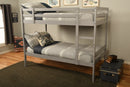 Kodiak Sydney Twin-Twin Gray Bunkbeds