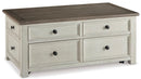 Ashley Bolanburg Coffee Table with Lift Top