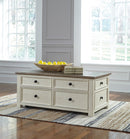 Ashley Bolanburg Coffee Table with Lift Top