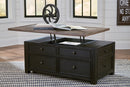 Ashley Tyler Creek Coffee Table with Lift Top