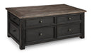 Ashley Tyler Creek Coffee Table with Lift Top