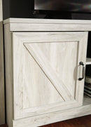 Ashley Bellaby 63" TV Stand with Electric Fireplace
