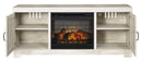 Ashley Bellaby 63" TV Stand with Electric Fireplace
