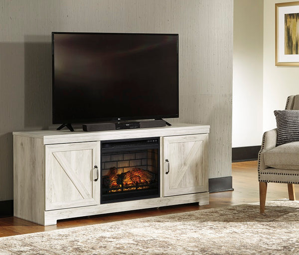 Ashley Bellaby 63" TV Stand with Electric Fireplace