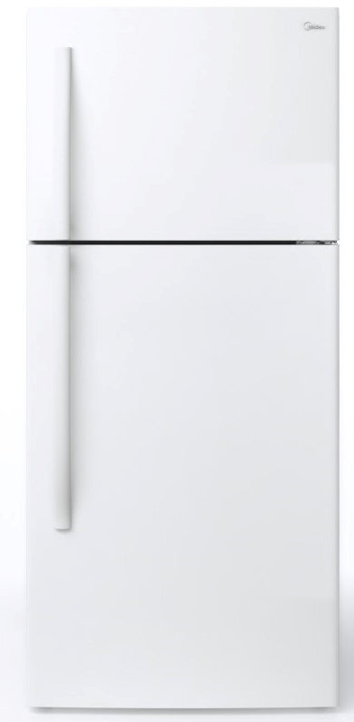 MIDEA 18 Cu. Ft. Top Mount Freezer Refrigerator (White)