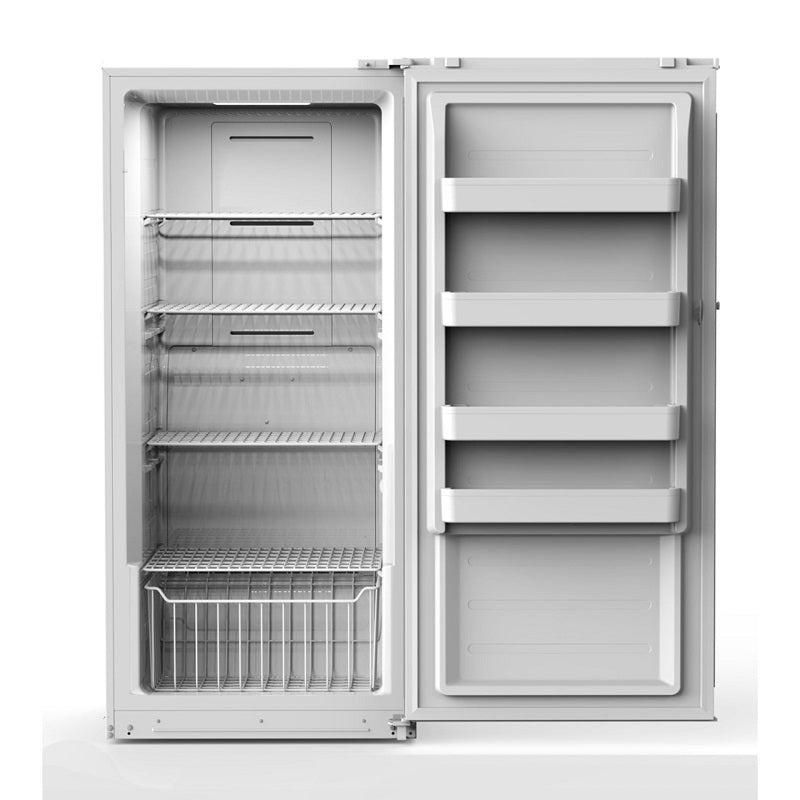 MIDEA 14 Cu. Ft. CONVERTIBLE UPRIGHT FREEZER (Stainless)