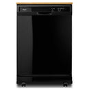 Whirlpool 24" Portable Dishwasher - Black